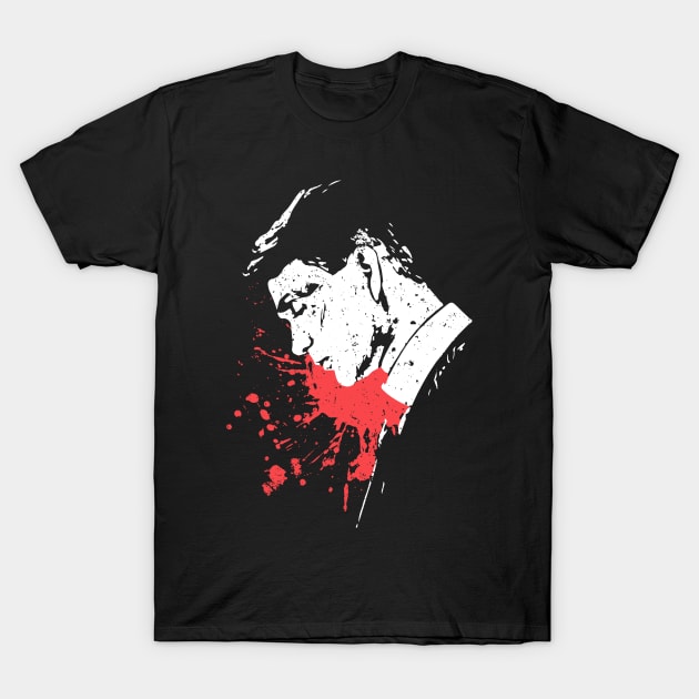 Peaky Blinders Tommy Shelby Splatter T-Shirt by Nova5